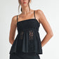 Crochet baby doll Top