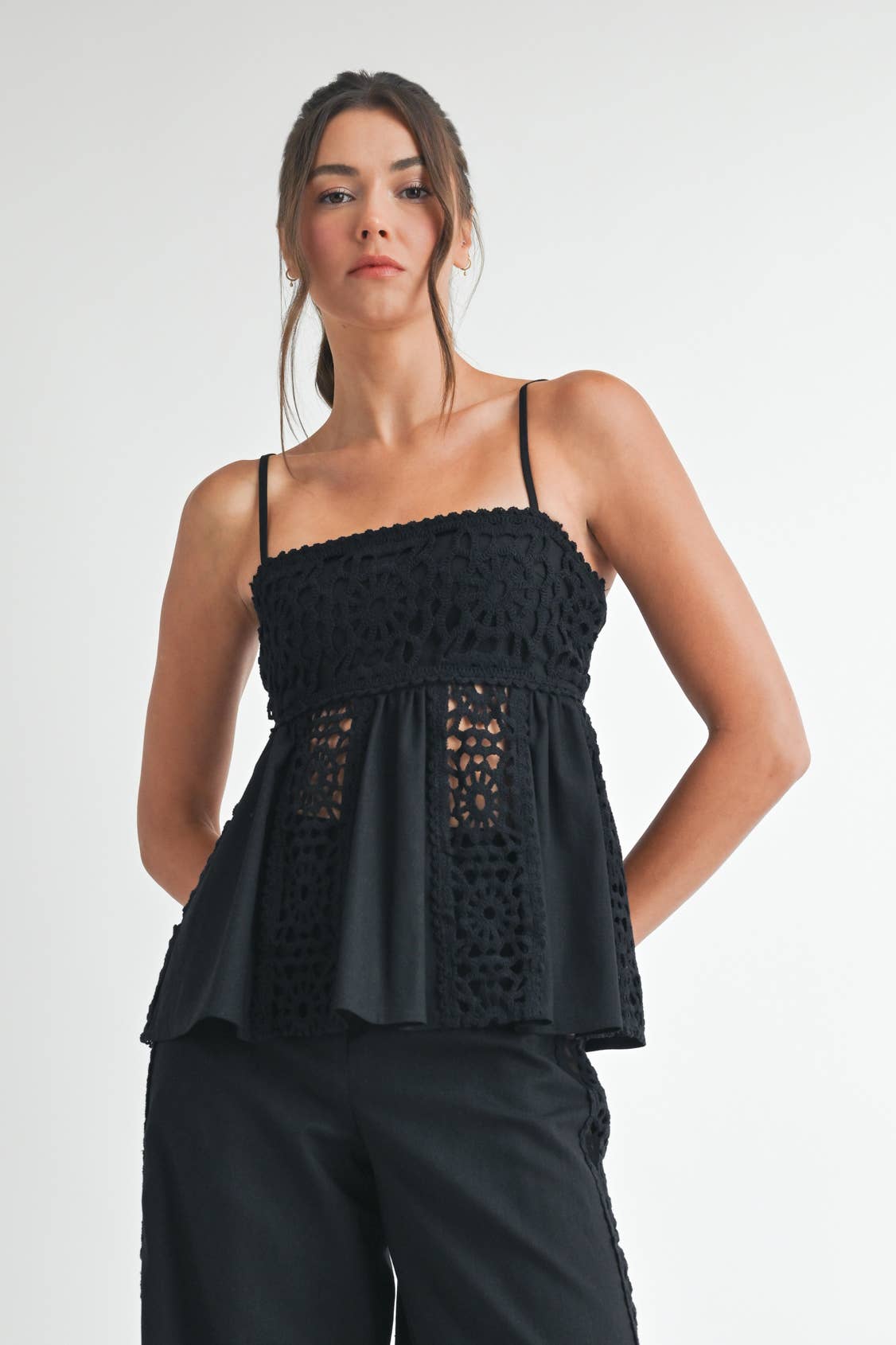 Crochet baby doll Top