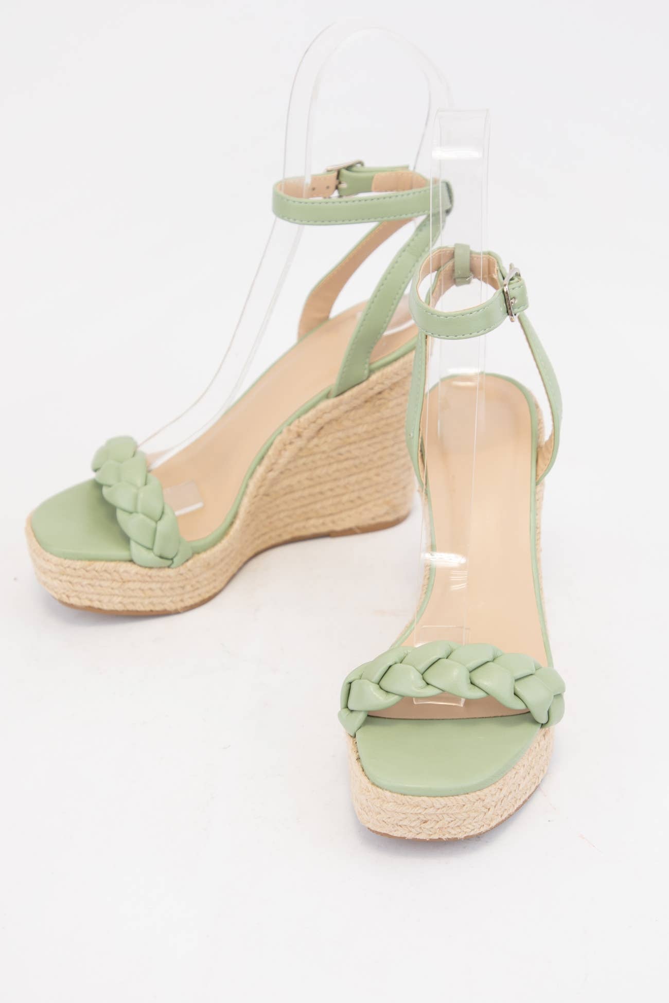 WEEKLY DEAL MICHELA BRAID STRAP ESPADRILLES WEDGE