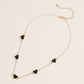 Black Hearts Necklace