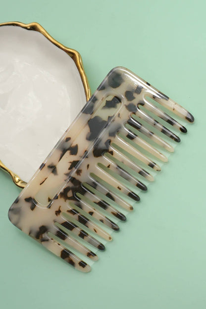 CLASSIC WIDE TOOTH ACETATE COMB