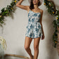 Floral Print Sleeveless Romper