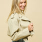 2509 - CROPPED TRENCH JACKET