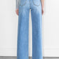 Stud Wide Leg Jeans