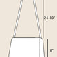 Intricate Paper Weave Envelope Clutch Bag