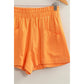 DZ24C377-D-ALL TIME FUN HIGH WAIST LINEN SHORTS