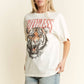 RUTHLESS TIGER GRAPHIC TOP