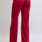Heart Shaped Back Pockets High Waisted 90's Straight
