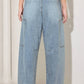 Washed Barrel Jeans