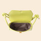 Faux Leather Rope Strap Shoulder Bag