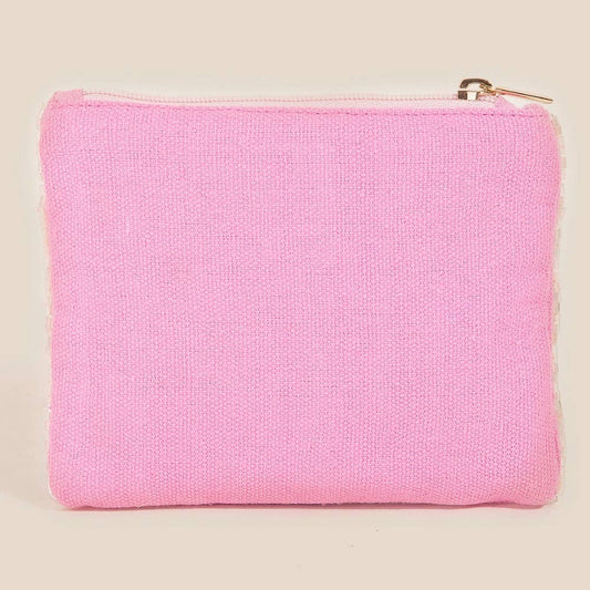Cash Money Print Coin Purse