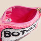 Botox Money Beaded Coin Purse