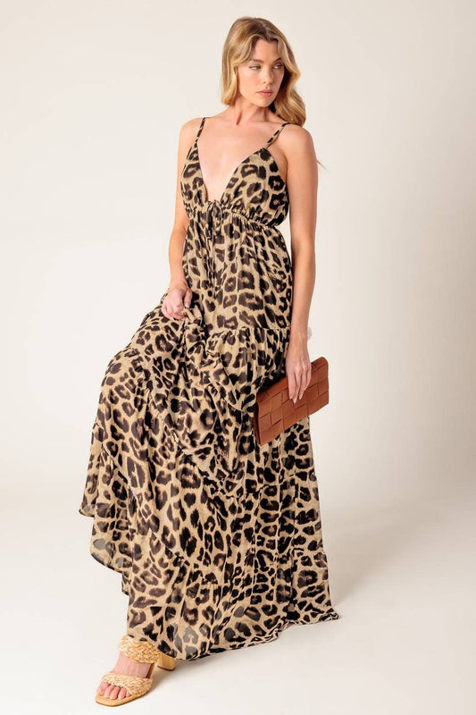 Leopard Maxi Dress