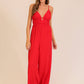 Airflow Tie-Back Wide Leg Jumpsuit