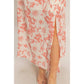 Floral Halter Neck Dress