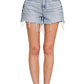 ...SI-27316 Distressed Hem Denim Shorts