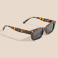 Acetate Rectangle Sunglasses Set