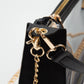 Michele Clear Satchel Bag With Chain Strap
