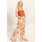 Strapless Print Jumpsuit