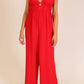 Airflow Tie-Back Wide Leg Jumpsuit
