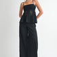 Crochet High Waist Pants