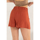 DZ24C377-D-ALL TIME FUN HIGH WAIST LINEN SHORTS