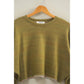 Drop-Shoulder Cropped Top