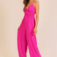 Airflow Tie-Back Wide Leg Jumpsuit