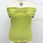 Plus Size Off-Shoulder Top with Metal Accent
