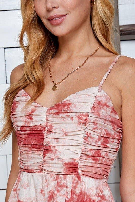 Sunburst Swirl Peplum Top