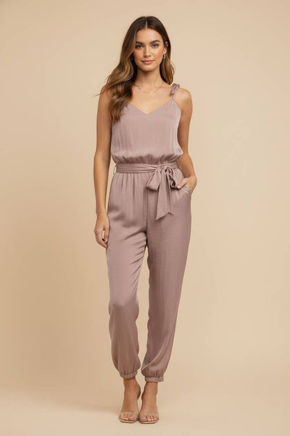 Scrunchie Strap Jumpsuit