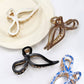 JUMBO CELLULOSE CASTING BOW HAIR CLAW CLIPS